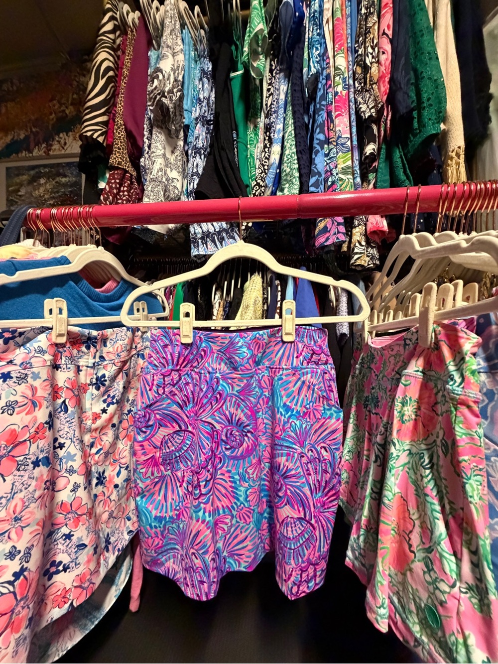 Lilly Pulitzer Luxletic Monica Skort - Shelleidoscope - 0